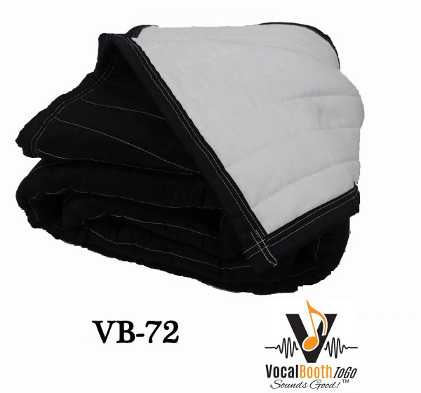 VB72. Sound Absorption Panels Producers Choice- White- Black. Size 200 x 243 cm-619