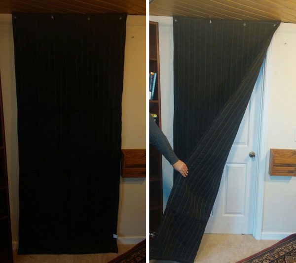 Acoustic blankets for Door covers